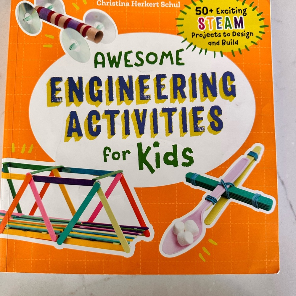 Awesome Engineering Activities for Kids Book
